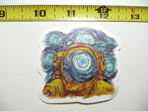 Vincent van gogh - van, astronauta