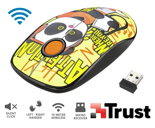 Mouse wireless slim con clic - slim,