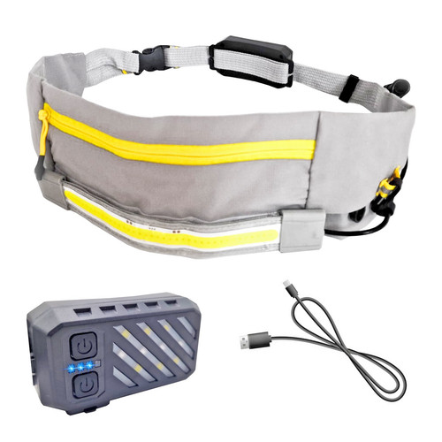 Marsupio jogging led cob - cob, 6500k