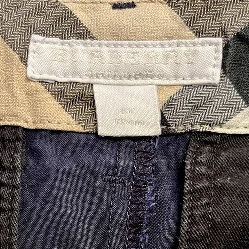Burberry bermuda bambino blu - burberry,