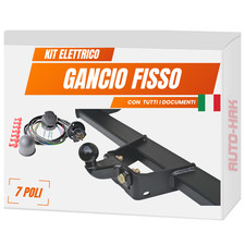Gancio di traino fisso per