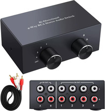 Commutatore Audio Stereo