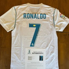 Maglia Real Madrid firmata Cristiano Ronaldo autografata Beckett LOA