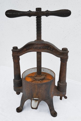 Storico pesante vecchio pressa