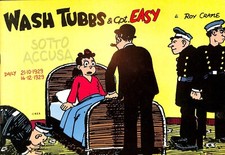 [818] WASH TUBBS E CPT. EASY ed. Comic Art 1975 Yellow Kid n. 24 stato Ottimo