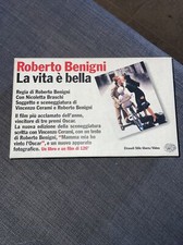 VHS La vita è bella, Roberto Benigni. Einaudi, da collezione, Video Cassetta