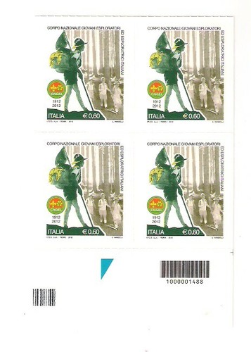 Italia 2012 quartina codice - 2012,