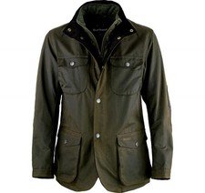 BARBOUR Ogston Waxed Jacket MWX0700OL51 Olive Uomo