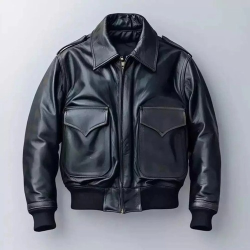 Giubbotto bomber uomo pelle