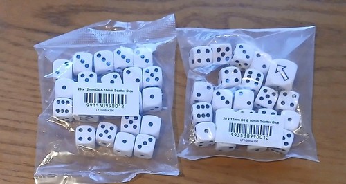 Set dadi di saturnine - di, 2