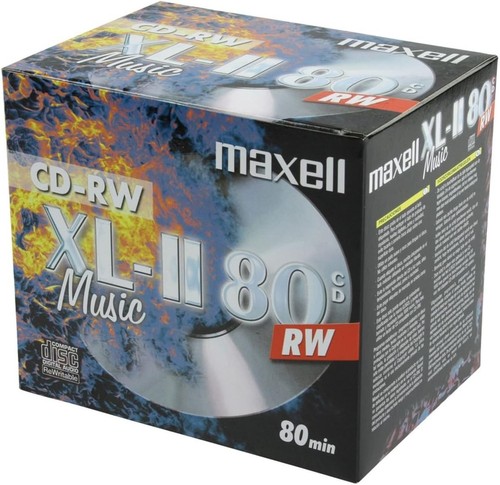 Audio 80min maxell - cd-rw,