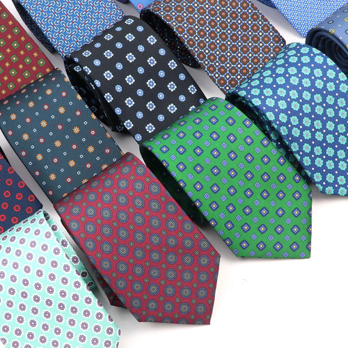 Paisley jacquard necktie - paisley,
