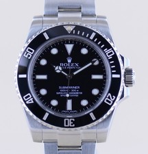 Orologio Rolex Submariner 114060 No-Date ceramica 2013 orologio subacqueo classico