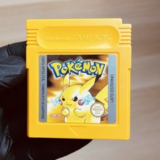 POKEMON GIALLO Gameboy ORIGINALE Gioco nintendo GB ITALIANO ITA - BATTERIA NUOVA