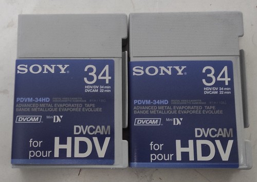 Videocassette digitali sony - 2,