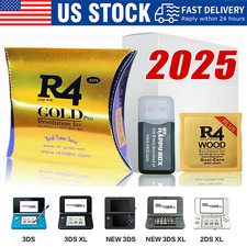 Versione 2025 R4 Gold Pro SDHC R4i per cartuccia DS/3DS/2DS Revolution + USB