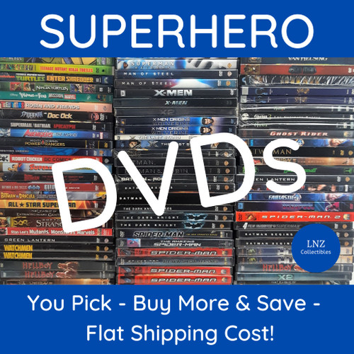 Super hero dvds sci - dvds, &