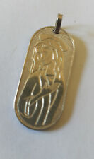 Ciondolo madonnina argento