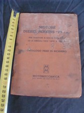 CATALOGO PEZZI DI RICAMBIO MOTORE PERKINS P3 T A TRATTORE RP3