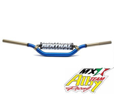 MANUBRIO RENTHAL 997 TWINWALL 28,6 MM BLU CON TRAVERSINO motocross enduro