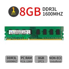 8 GB 4 GB 1600 MHz DDR3L PC3L-12800 240 PIN desktop memoria doppio canale Samsung LOTTO