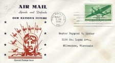 C29 20c AIRMAIL 1941 -