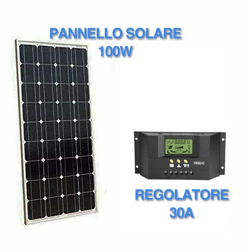 Kit pannello 100w energia - kit,
