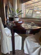 tavolo in vetro antico da pranzo