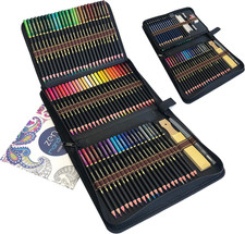 Matite Colorate Professionali Da Disegno, Set Da 96 Pezzi Matite Acquarellabili 