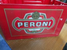 BIRRA PERONI CASSETTA PLASTICA CON MANICO X 24 bottiglie da 33 cl. DW PLASTICS 