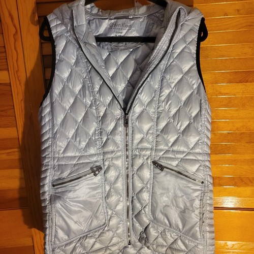 Gilet donna argento