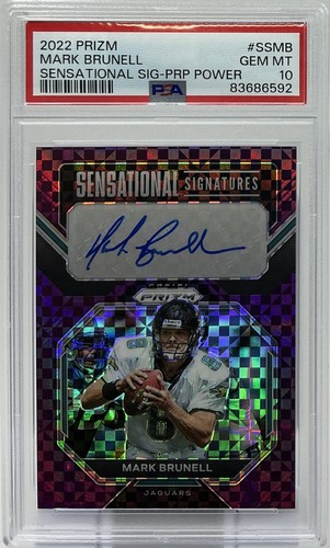 Mark brunell auto - psa, 10/10