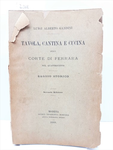 Gandini tavola cantina e - l.,