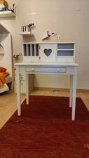 Scrivania secretaire bianca per bambina Maison du Monde. Usata pochissimo