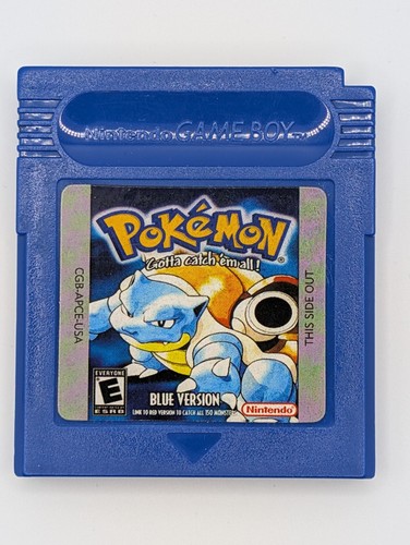 Pokemon blue nintendo game - pokemon,