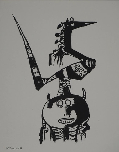 Wifredo lam animaux - :,