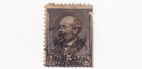 1882 francobollo scott 205 - us,