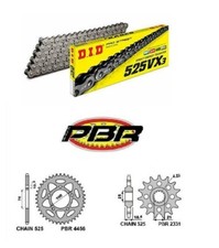 TRASMISSIONE BENELLI BN 302 2015 2016 AL 2021 CATENA CORONA PIGNONE DID PBR