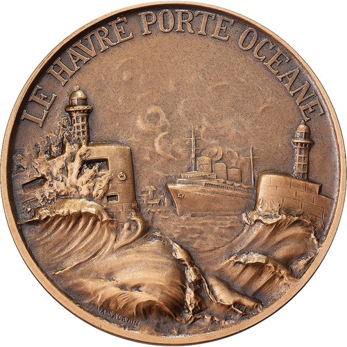 France médaille le havre - médaille,,