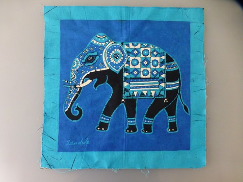 Bandula batik elefante blu - bandula,