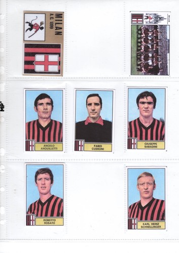 Calciatori panini 1971 - calciatori, 1971-72