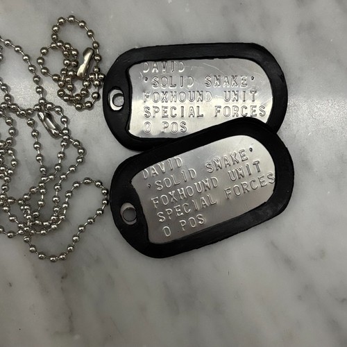 Set piastrine militari david - 2,