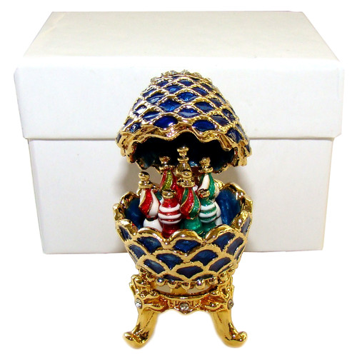 Oeuf faberge miniature - -,