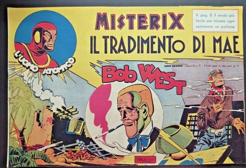 Fumetto misterix anno - fumetto, iii