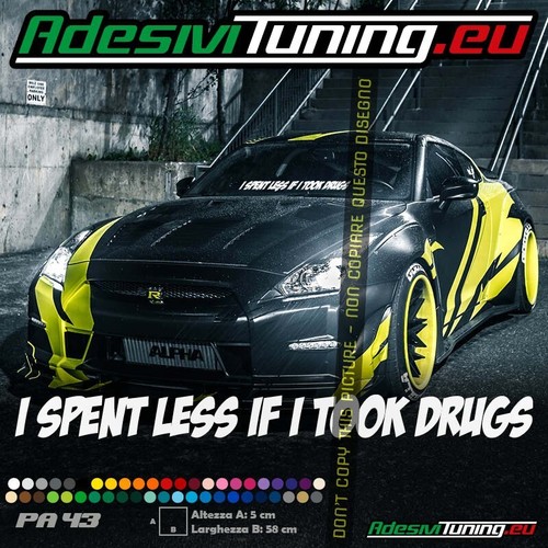 Adesivo spent less - if, i