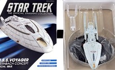 STAR TREK EAGLEMOSS STARSHIP BOX VARIANTE STERNBACH CONCEPT VOYAGER NCC-73602
