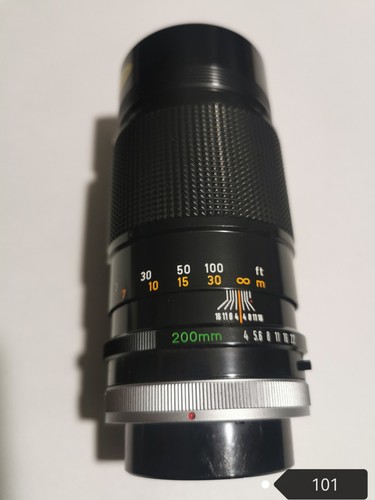 Obiettivo canon lens - fd, 200mm