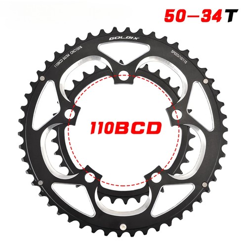 110bcd doppia catena 34t - 110bcd,