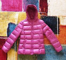 Piumino bimba, con cappuccio, lilla, BENETTON, Tg.13/14 anni