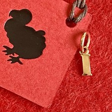 Dodo Pomellato Ciondolo 1 Lettera Letterina I Oro Rosa Originale Fuori Produzion
